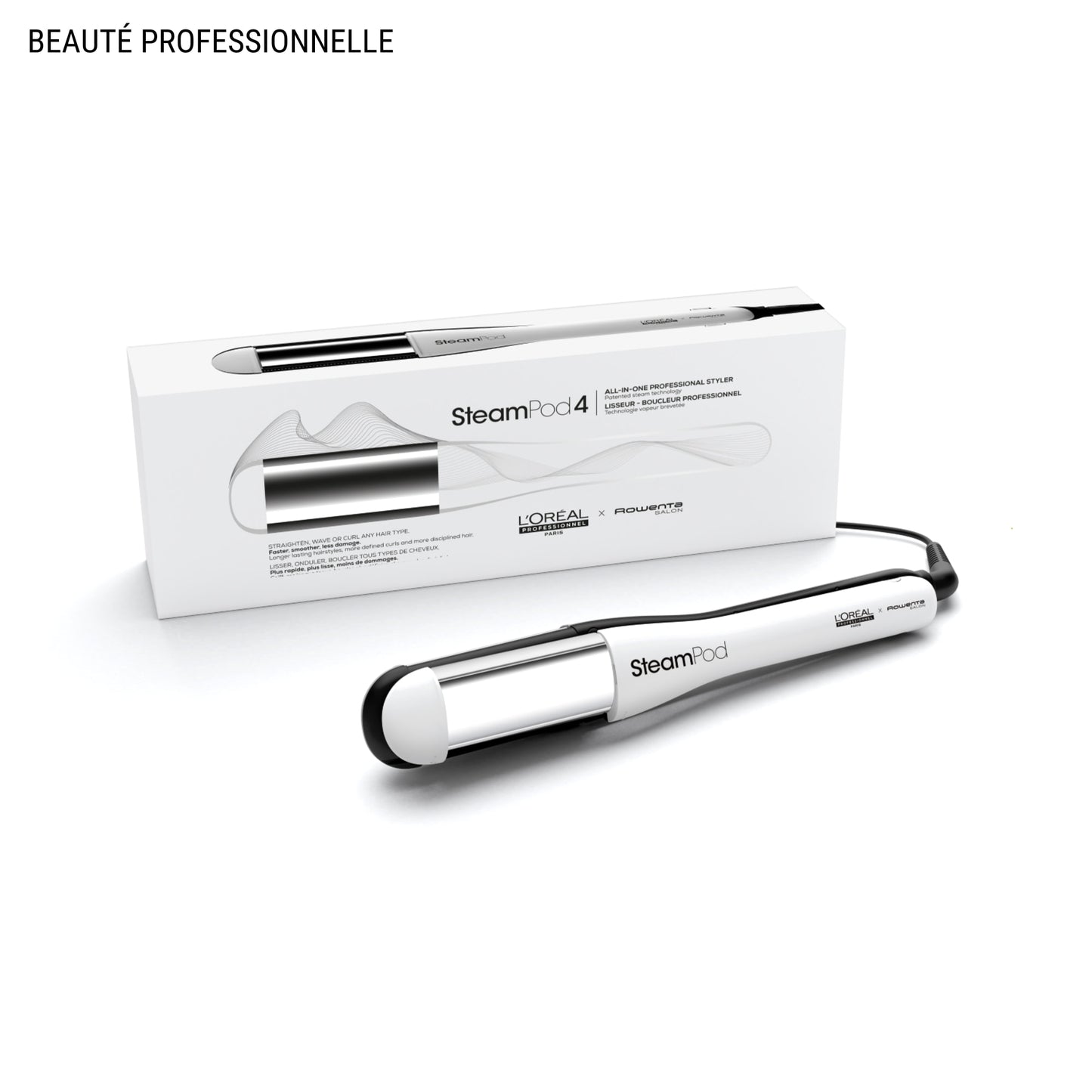 Steampod 4.0 Lisseur-Boucleur Vapeur Professionnel